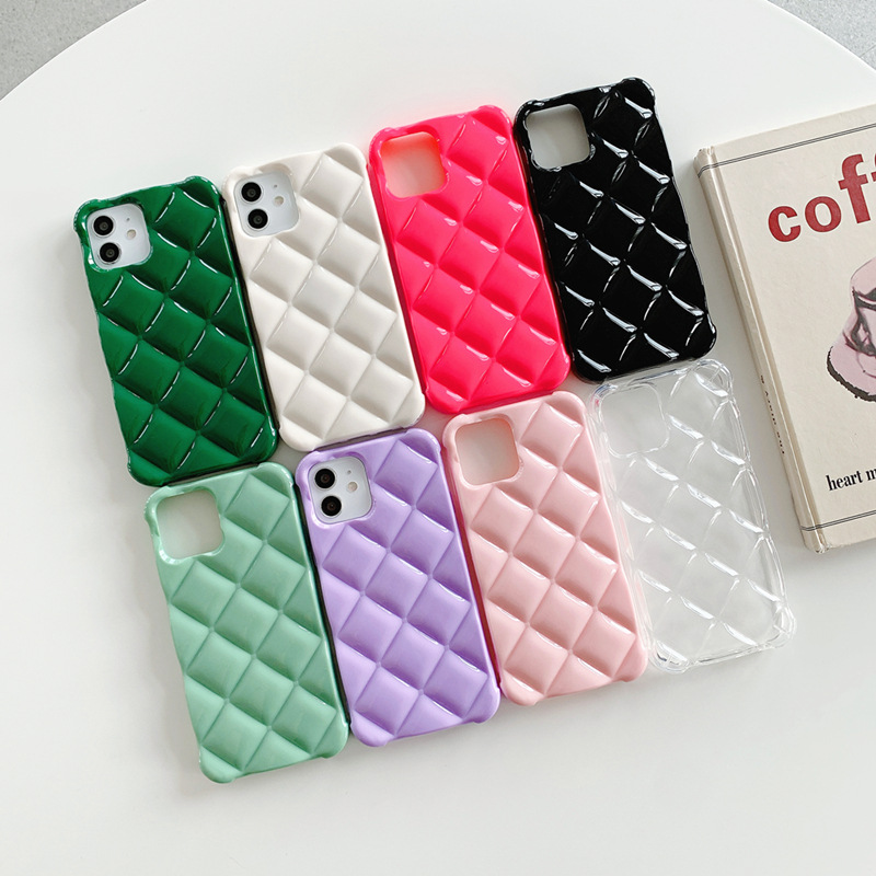 Nuova custodia per telefono cellulare Apple iPhone14/PRO Custodia protettiva TPU Lattice Anti Falling Protective Case